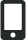 Green square icon with mobile screen