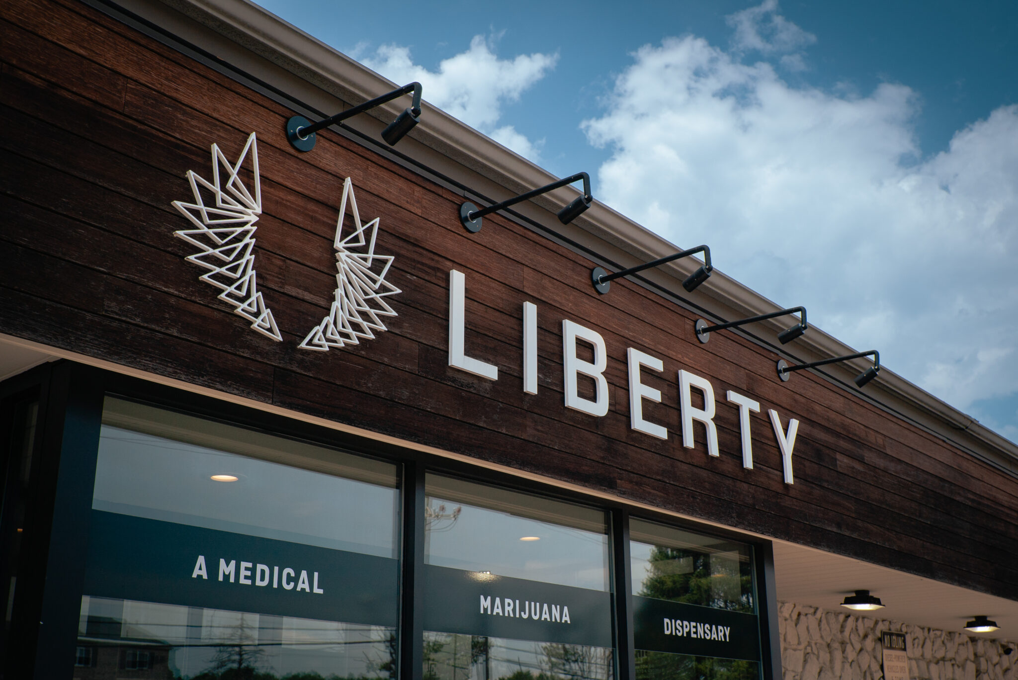 Liberty Philadelphia exterior signage