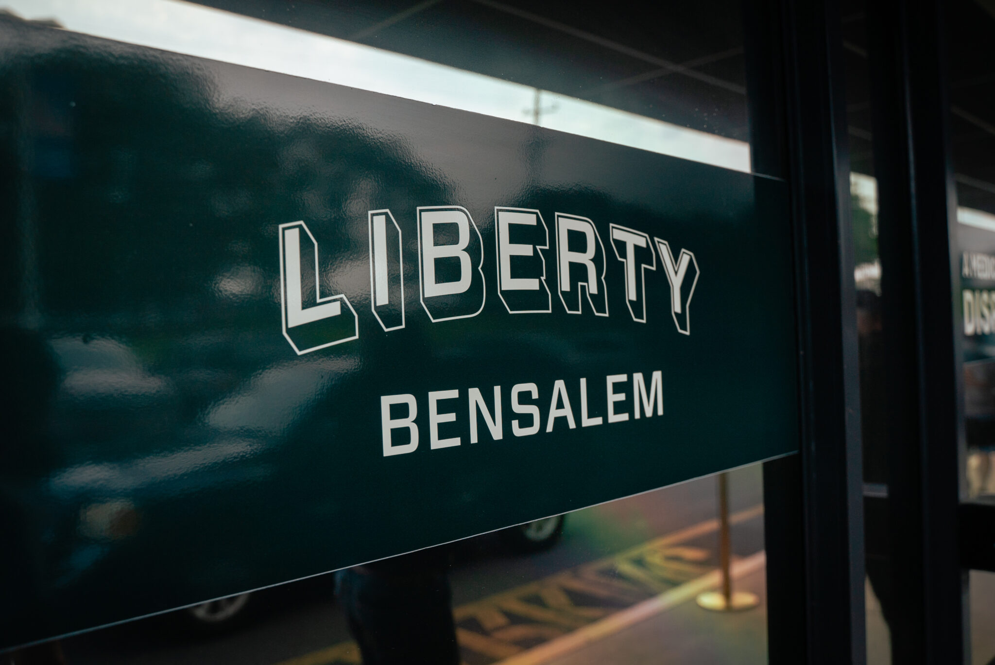 Liberty Bensalem Dispensary exterior signage