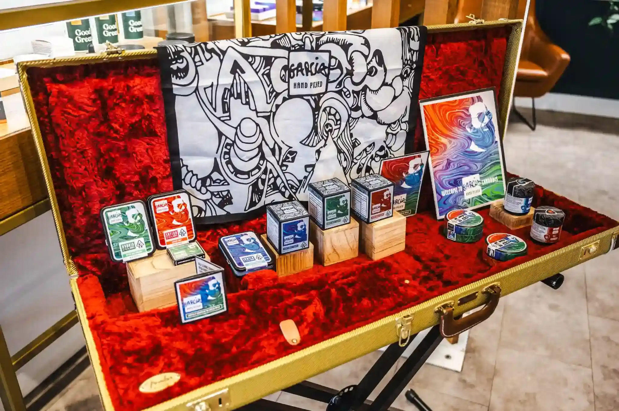 Garcia Hand Picked Product Display
