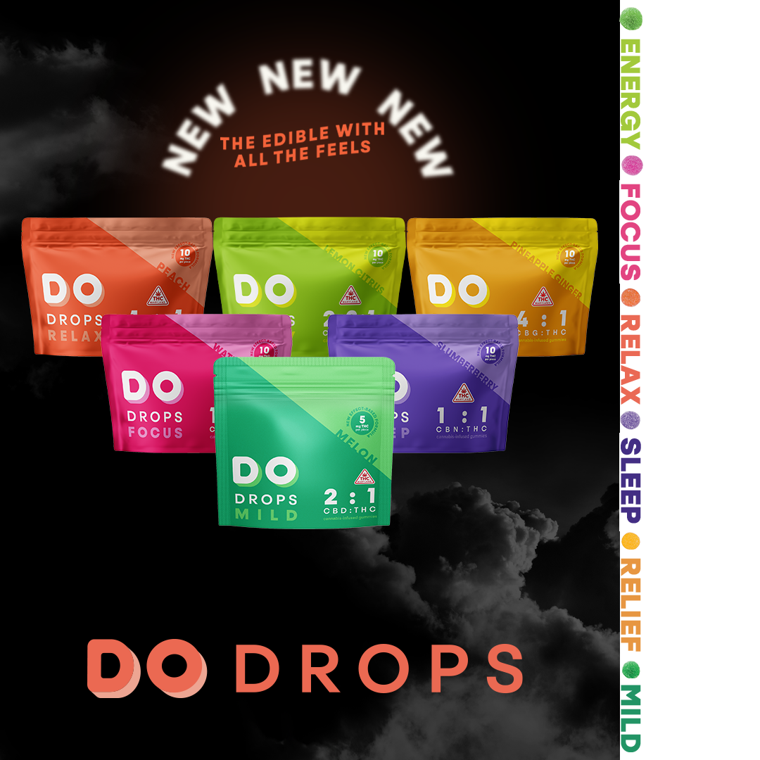 Do Drops Cannabis Brand Poster