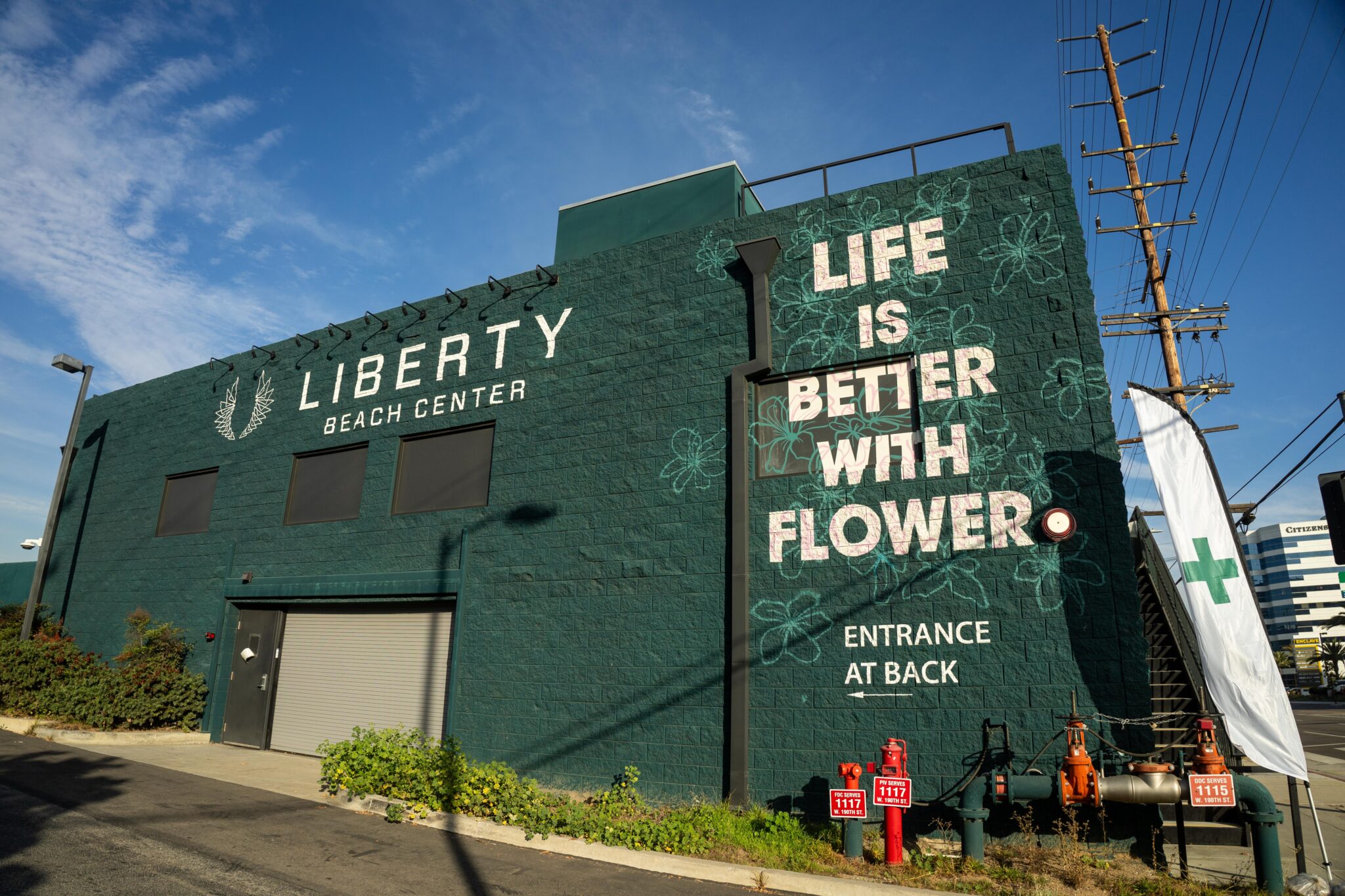 Liberty Cannabis California's dispensary exterior