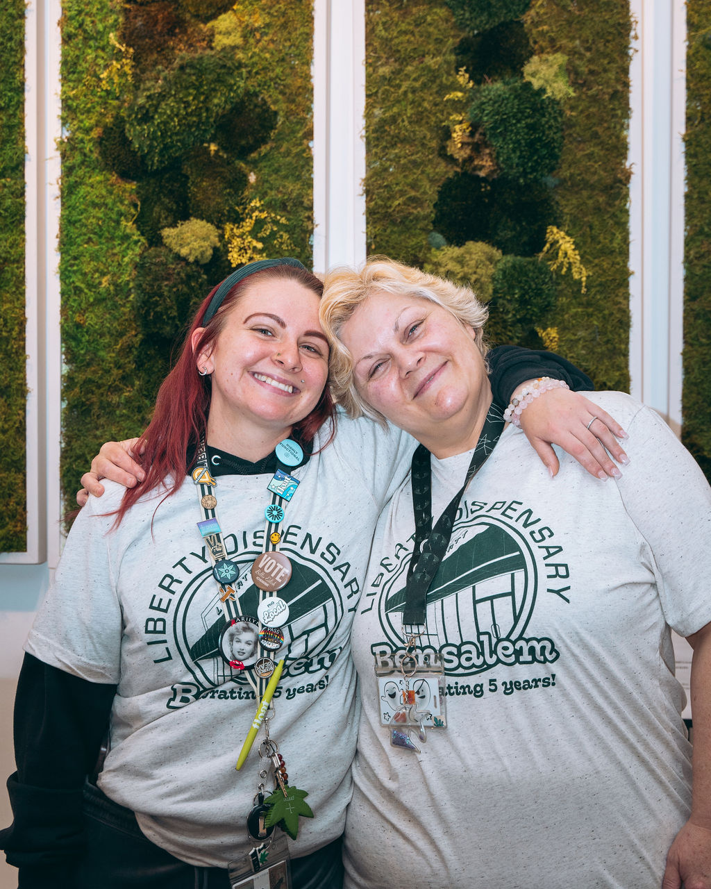Team members from a Liberty Pennslyvania dispensary