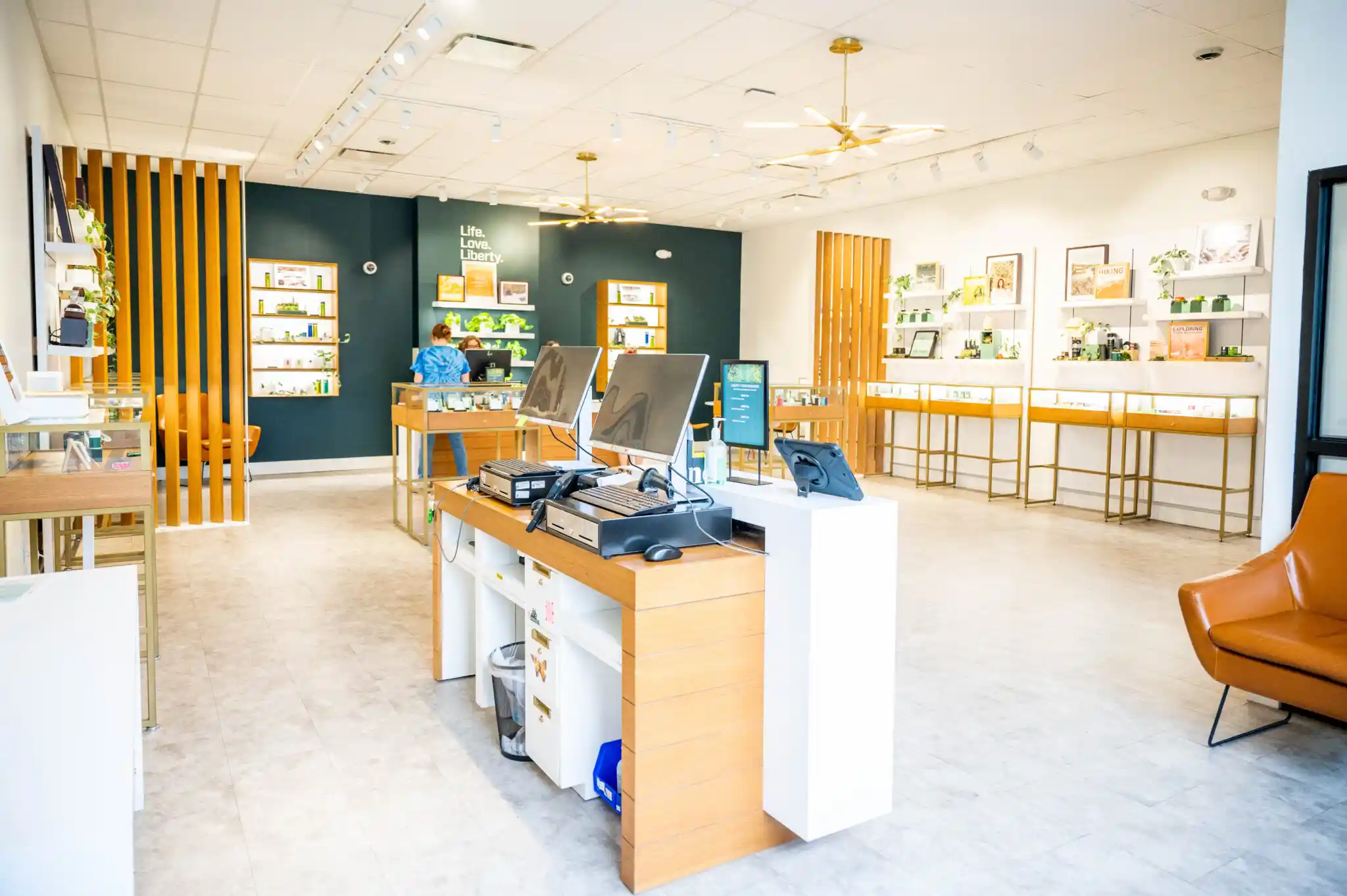 Liberty_PA_Location_Aliquippa Interior shot of a Liberty Pennsylvania dispensary