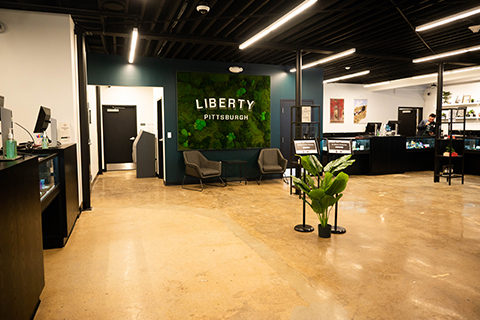 Interior shot of the Liberty Pittsburgh Location