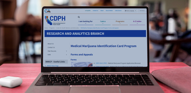 Register online to get a medical marijuana card