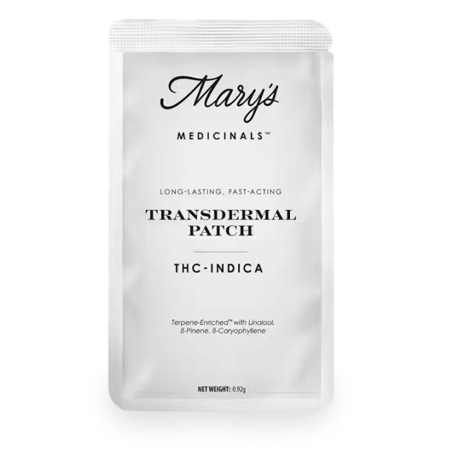 Mary's Medicinals Transdermal Patches Indica