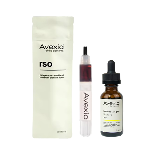 Avexia Tinctures and RSO