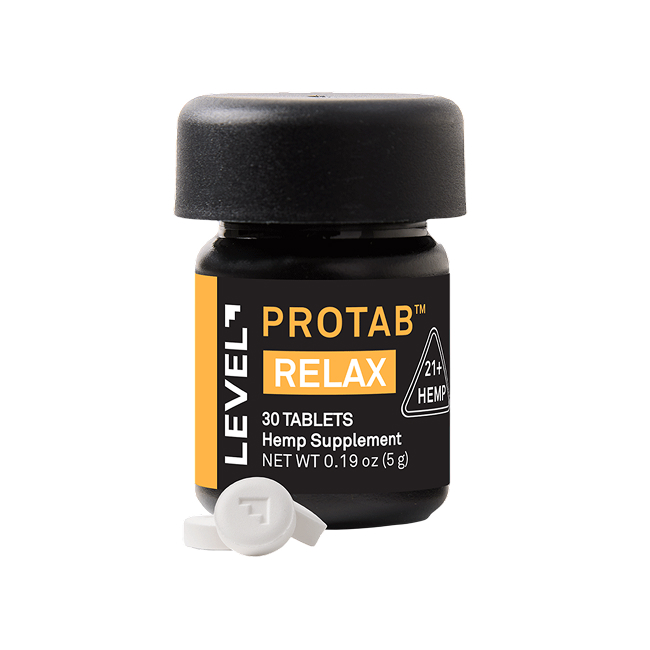 LEVEL Protab Relax Hemp Supplement